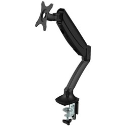 Sylex Gladius Gas Spring Single Monitor Arm Black