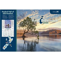 Easy2C Wall Calendar 2026 Redi Reference