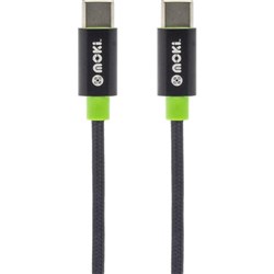 Moki SynCharge Cable Braided Type C to Type C Black