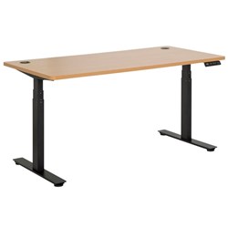 Amplify Electric Height Adjustable Desk Dual Motor 1800x800mm Beech/Black