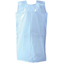 Eagle LDPE Smock 700x1130mm Blue, Carton of 200