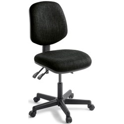 Studio 2.40 Task Chair High Back 2 Lever Keylargo Fabric/Ebony