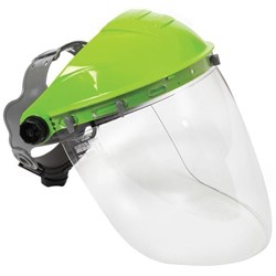 Esko Tuff Shield Safety Visor & Browguard Clear Lens