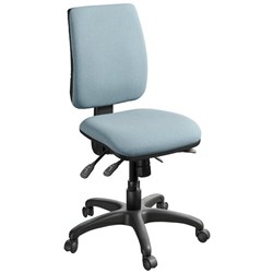 Trapeze Task Chair 3 Lever With Seat Slide Keylargo Fabric/Sky