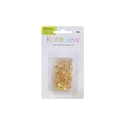 Knit & Sew Safety Pins 22mm, Pack of 50