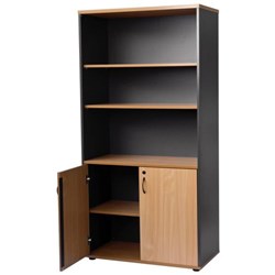 Firstline Wall Unit 1800mm Beech/Ironstone