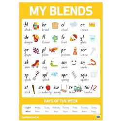 Warwick My Literacy 2 A1 Wall Chart/Poster Blends