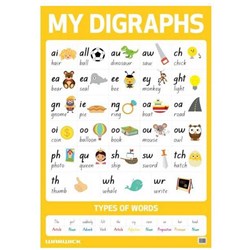 Warwick My Literacy 3 A1 Wall Chart/Poster Digraphs
