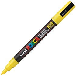 Uni Posca Paint Marker Pen Fine Tip Yellow
