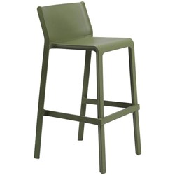 Nardi Trill Bar Stool 760mm Olive Green