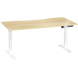 Breeze Pro Active Electric Height Adjustable Desk No Bluetooth 1600mm Atlantic Oak/White
