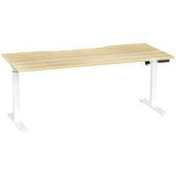 Breeze Pro Active Electric Height Adjustable Desk No Bluetooth 1800mm Atlantic Oak/White