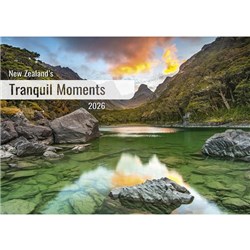 Easy2C Wall Calendar 2026 New Zealand's Tranquil Moments