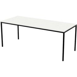 Rectangle School Whiteboard Table 1800x750x700mm