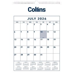 Collins Month to View Mid Year Calendar 1 July 2026 to 30 June 2027