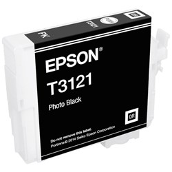 Epson T3121 Photo Black UltraChrome Hi-Gloss2 Ink Cartridge C13T312100