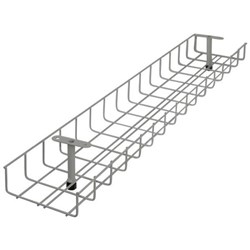 Fleet Cable Management Tray 900mm Grey