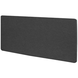 Cleanscreen Acoustic Screen 1400x350mm Charcoal