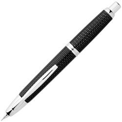 Pilot Capless Fountain Pen Splash Black Barrel Medium Tip