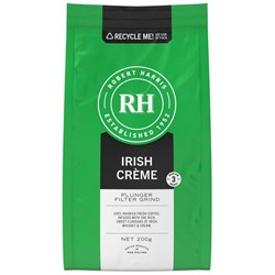 Robert Harris Irish Creme Ground Plunger & Filter Coffee 200g