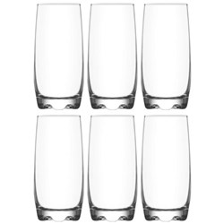 Lav Adora Highball Glass 390ml, Box of 6