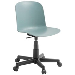Adapt Task Chair 5 Star Swivel Base Light Blue/Black