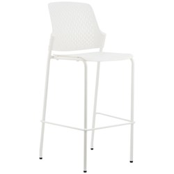 Buro Shift Barstool White