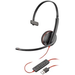 Plantronics Blackwire C3210 UC Wired USB-A Monaural Headset