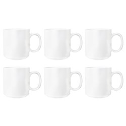 Connoisseur A-La-Carte Stackable Coffee Mug 300ml, Pack of 6