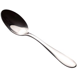 Connoisseur Arc Stainless Steel Dessert Spoon, Pack of 12