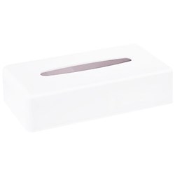 Facial Tissue Dispenser Rectangle White