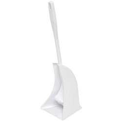 Compass Toilet Brush Set Semi Enclosed White
