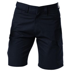 Deane Cargo Shorts Tech Polycotton 220gsm 87cm Navy