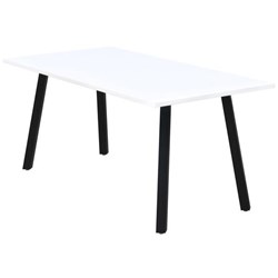 Fiord Table 1500mm Snowdrift/Black