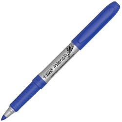 BIC Intensity Blue Permanent Markers Fine Bullet Tip