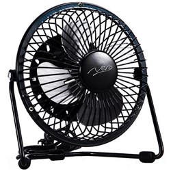 Nero USB Powered Mini Desk Fan 100mm Black