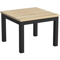 Cubit Coffee Table 600mm Atlantic Oak/Black