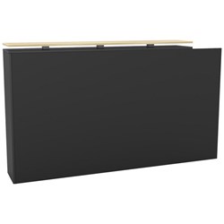 Cubit Reception Counter Return 1890x300x1095mm Atlantic/Black