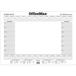 OfficeMax A2 Desk Pad Week To View 2027