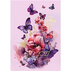Collins A4 Diary Planner Month To View 2027 Butterflies