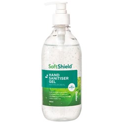 SoftShield Geller Hand Sanitiser Alcohol 500ml