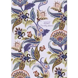 Collins A4 Diary Planner A4 Month To View 2027 Paisley