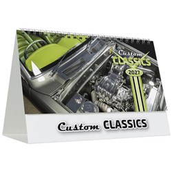 Easy2C Desk Calendar Month To View Custom Classics Cars 2027