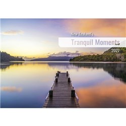 Easy2C Wall Calendar NZ Tranquil Moments 2027