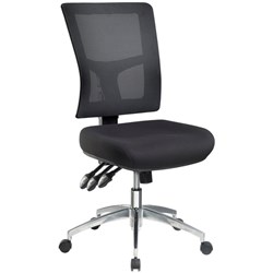 Enduro Task Chair Mesh Back Black/Alloy Unassembled