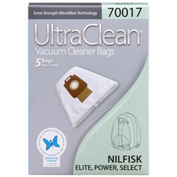 Pacvac Velo Microfibre Vacuum Bag Disposable, Pack of 5