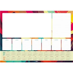 Collins A3 Desk Pad Week To View 2027