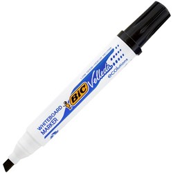 BIC Velleda ECOlutions Black Whiteboard Marker Chisel Tip