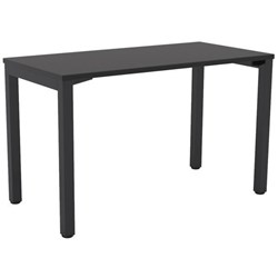 Cubit Single User Desk 1200mm Black/Black