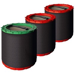 Unger LC Ultra Filter Resin Bag, Pack of 3